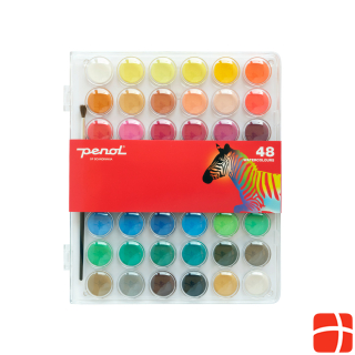 Penol watercolor set with 48 colours (16000155)