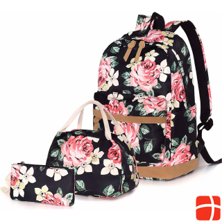 Школьный рюкзак Fewofj Цветы, большой