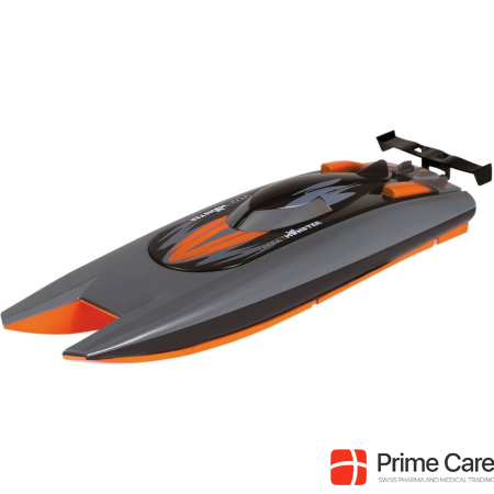 Gadget Monster Remote controlled speedboat 20 km/h 20 min play time 2 motors