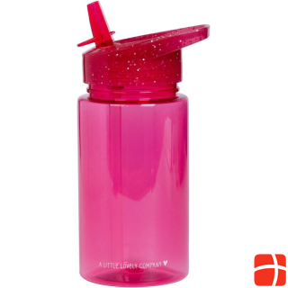 A Little Lovely Company Drinking Bottle Glitter DBGLPI29 pink 7.3x16.5x7.3cm