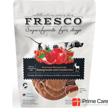 Fresco Fillets & More Venison Fillets&Pomegranate, 100 g