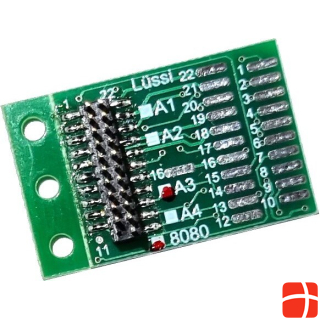 Lüssi Universal decoder adapter, 21MTC, for 10 amplified outputs