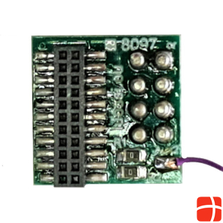 Lüssi Decoder adapter 8 pin to 21MTC converter