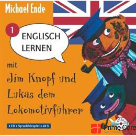  Learning English with Jim Button and Luke the Locomotive Driver, size Michael End, Audio CD