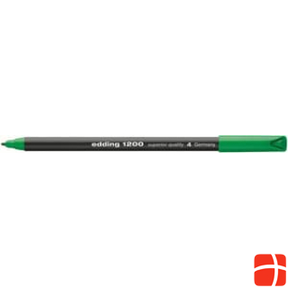 Edding Fibre pen 1200 colourpen, size 1, 1 mm, Green
