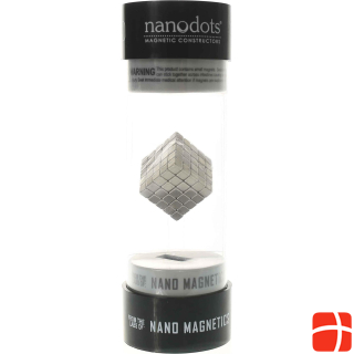 Nanodots 125 Cubes Silver (Серебряный черный микс)