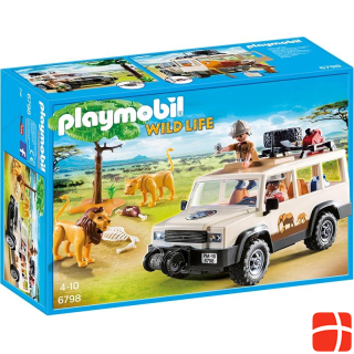 Playmobil Safari-Geländewagen mit Seilwinde