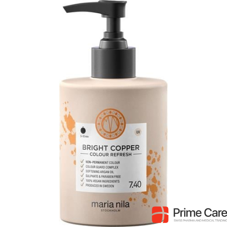 Maria Nila Colour Refresh Bright Copper 7., size hair treatment, 300 ml