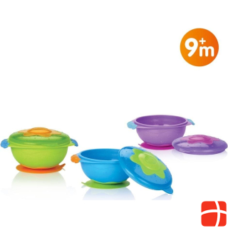 Nuby Mash bowl with lid and suction foot