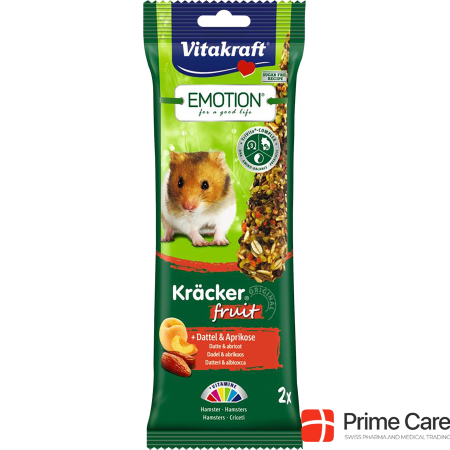 Vitakraft Emotion Kräcker Fruit Hamster 2Stk., size 1 x, 0.13 kg