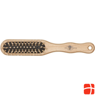 Hairforce Wooden brushes with real wooden pins elongated
