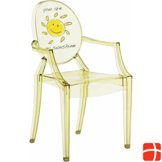 Kartell Lou Lou Ghost child chair sun