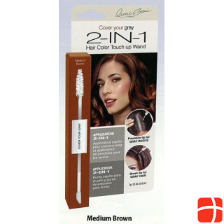 Cover Your Gray Cover your gray Hair Color Touch up Wand 2in1 Medium Brown 7 g, size Middle brown
