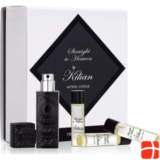By Kilian L'Oeuvre Noire Travel Straight To Heaven White Cristal Travel Set