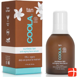 Coola Organic Suncare sunless Tan Anti Aging Face Serum - Tan Cellection, size sun lotion, 50 ml