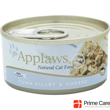Applaws Tin Tuna Fillet & Cheese, size Adult, 1 x, 156 g