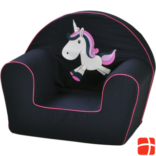 Knorrtoys Children's armchair UMA.The unicorn blue