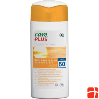 Care Plus Outdoor & Sea, size suntan cream, SPF 50, 100 ml