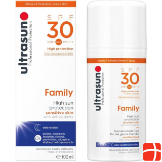 Ultrasun Family, size suntan lotion, SPF 30, 100 ml