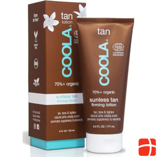 Coola Organic Suncare SUNLESS Tan Firming Lotion - TAN COLLECTION Tanning lotion for the body, size Self tanning cream, 177 ml