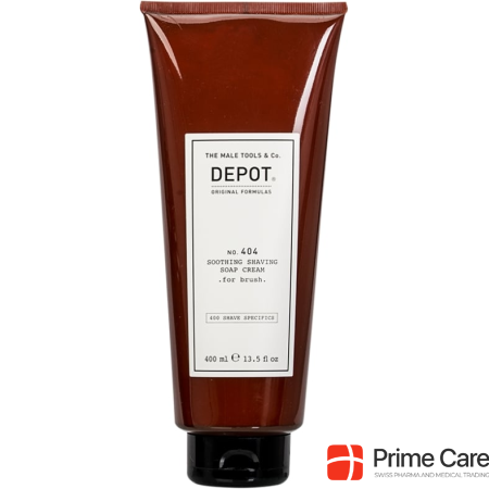 Depot Soothing Shaving Soap Cream, size 400 ml, shaving cream