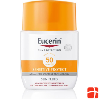 Eucerin Sensitive Protect, size sun lotion, SPF 50+, 50 ml