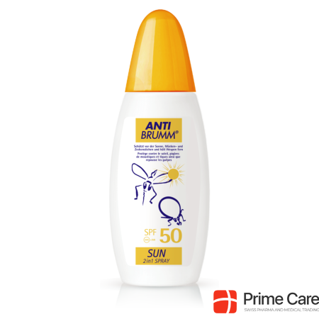 Anti-Brumm in Sun insect spray, size sun spray, SPF 50, 150 ml
