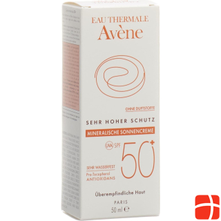 Avène Avene, размер крема для загара, SPF 50+, 50 мл