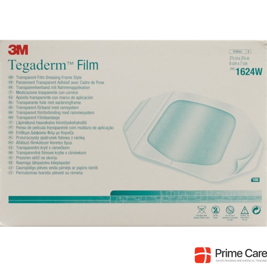 3M Tegaderm Film Wundverband 6x7cm 100 Stück buy online