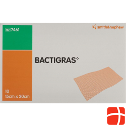 Bactigras Gazeverband 15cmx20cm 10 Beutel