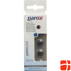 Paro Plak 2-Farben Tabletten Rot/Blau 10 Stück