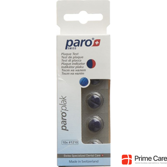 Paro Plak 2-Farben Tabletten Rot/Blau 10 Stück buy online