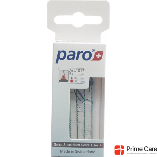 Paro Isola Long 8mm Medium Grün zylindrisch 5 Stück buy online