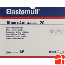 Elastomull Gazebinde Weiss 4mx10cm 20 Stück