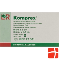 Komprex Schaumgummi Kompressen 9cm x 1cm