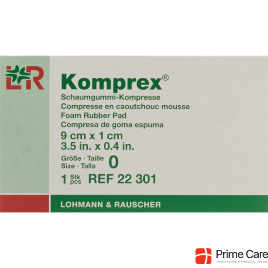 Komprex Schaumgummi Kompressen 9cm x 1cm buy online