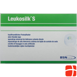 Leukosilk S Heftpflaster 9.2mx2.5cm Weiss 12 Stück