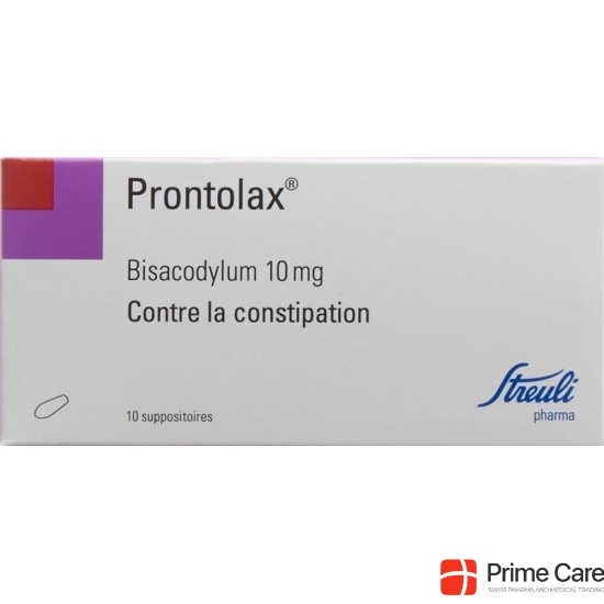 Prontolax 10mg 10 Zäpfchen buy online