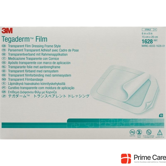 3M Tegaderm Film Wundverband 15x20cm 10 Stück buy online