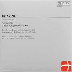 Betadine 10x10cm 10 Salbengazen