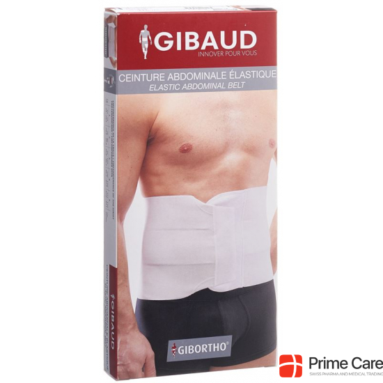 Gibaud Leibgürtel Velcro 24cm 76-90cm Weiss buy online