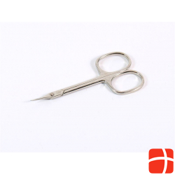 Maltese cuticle scissors curved 9cm No 4