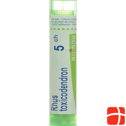 Boiron Rhus Toxicodendron Granulat C 5 4g