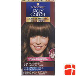 Polycolor Creme Haarfarbe 39 Hellbraun 90ml