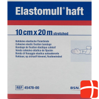 Elastomull Haft Gazebinde Weiss 20mx10cm Rolle