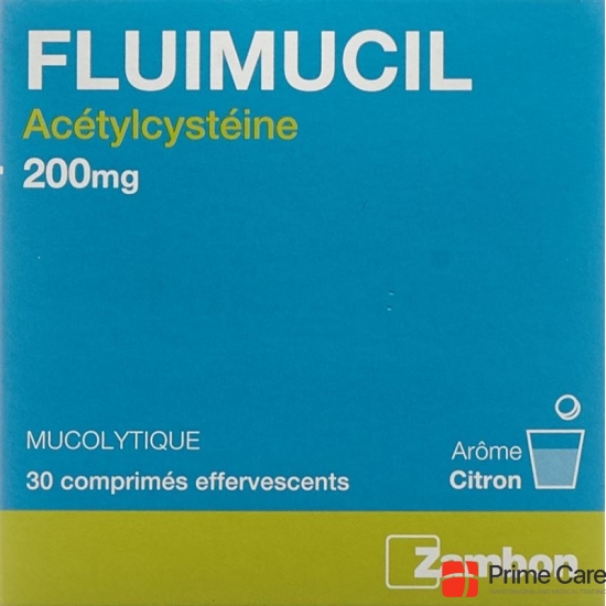 Fluimucil Brausetabletten 200mg Erwachsene Citron 30 Stück buy online