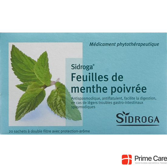 Sidroga Pfefferminzblätter Tee 20 Beutel buy online