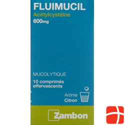 Fluimucil 600mg 10 Brausetabletten