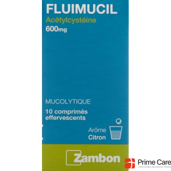 Fluimucil 600mg 10 Brausetabletten buy online