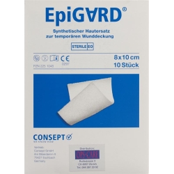 Epigard Folien 8x10cm Steril 10 Stück